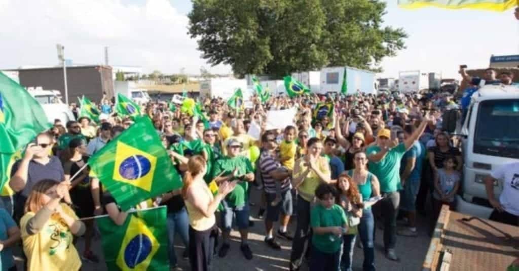 greve dos caminhoneiros caçapava