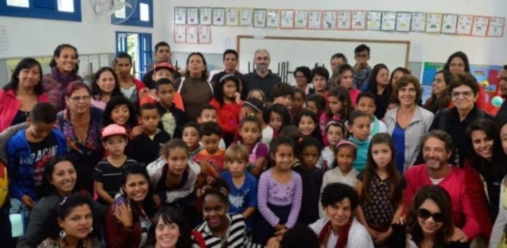 educação alunos e professores