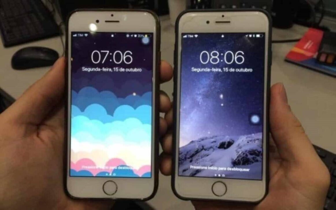 senha celular