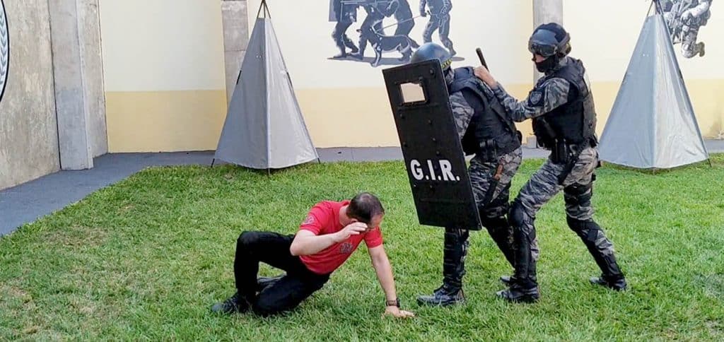 Agentes goianos aprendem técnicas de intervenção no CDP de Caiuá
