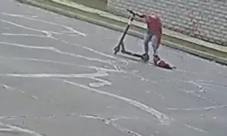 Cachorro é arrastado por mulher em patinete elétrico nos EUA