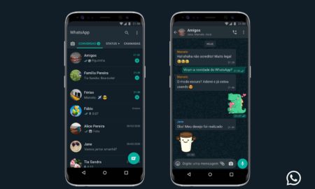 Modo escuro do WhatsApp liberado para iPhone e Android