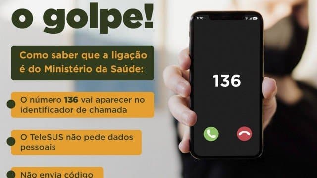 Veja o novo golpe tenta clonar WhatsApp se passando pelo TeleSUS