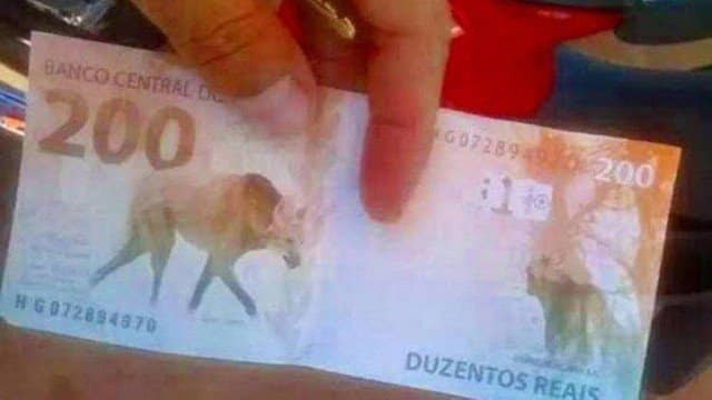 Nota falsa de R$ 200 já circula no Rio de Janeiro