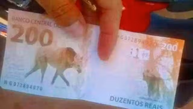 Nota falsa de R$ 200 já circula no Rio de Janeiro