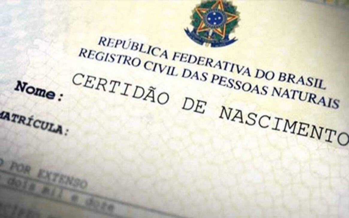 Documentos Certidão de Nascimento