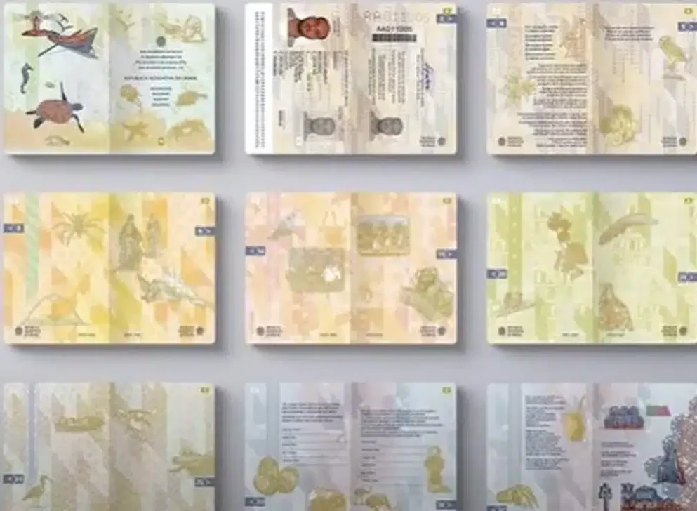 Nova carteira de identidade e novo passaporte lançados: vejam as imagens
