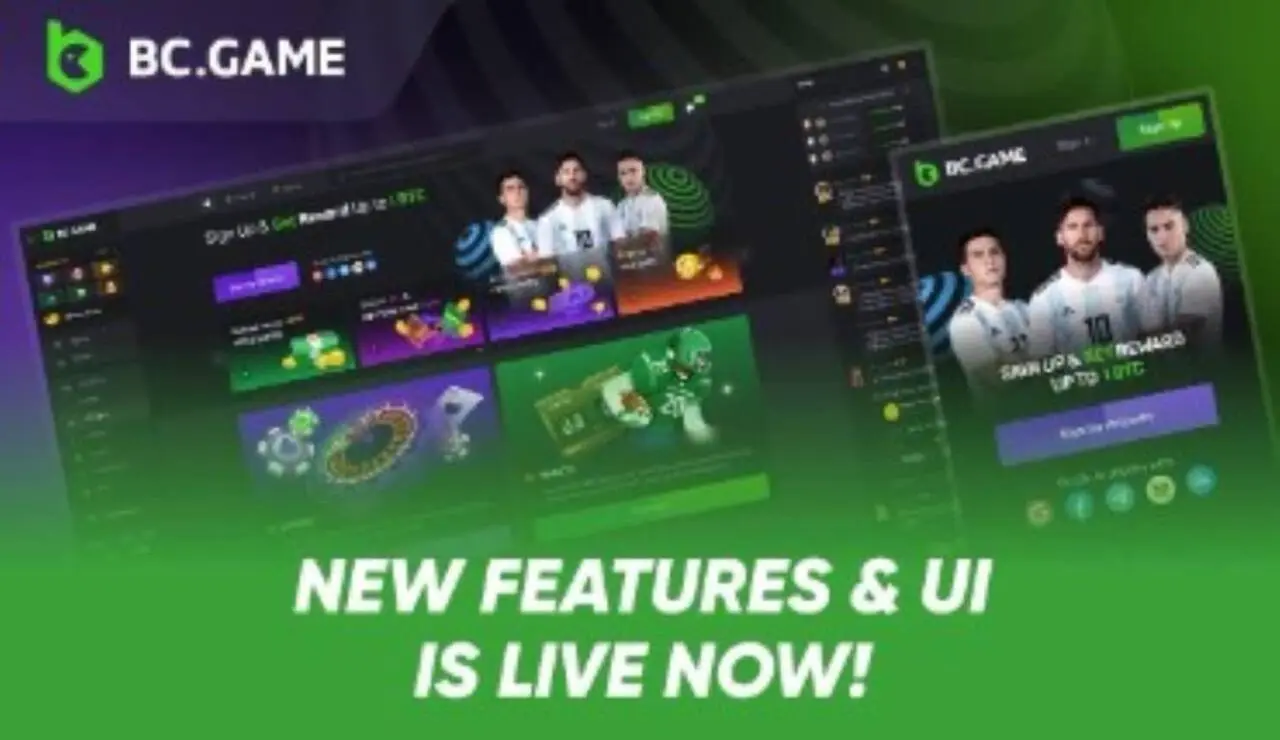 Crypto Casino do ano BC.GAME lança seu novo site redesenhado com novos recursos
