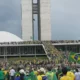 Bolsonaristas invadem Congresso Nacional, em Brasília