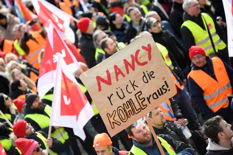 Maior greve em décadas paralisa Alemanha
