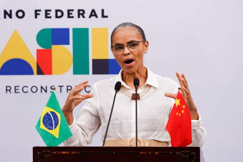 Brasil e China terão ampla cooperação em proteção de florestas e transição energética, diz Marina Silva
