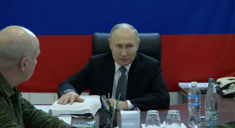 Putin visita duas regiões na Ucrânia, Rússia faz pressão por Bakhmut