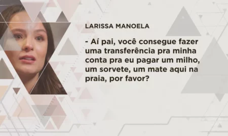 'Insuportável ouvir tantas mentiras', diz Larissa Manoela após romper com os pais