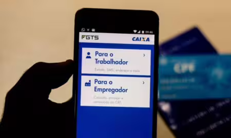 FGTS app Celular