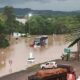 Fotos das enchentes em Santa Catarina: duas mortes até o momento