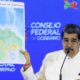 Novo mapa da Venezuela com a Guiana divulgado por Maduro
