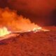 Vulcão entra em erupção na Islândia
