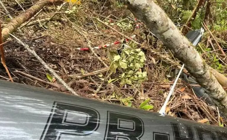 Equipes de resgate retiram por terra os corpos das 4 vítimas de acidente de helicóptero em Paraibuna