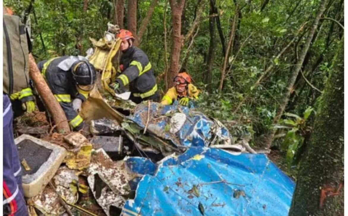queda aviao sp