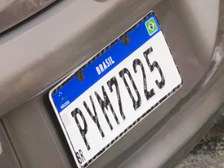 Nova Placa Mercosul