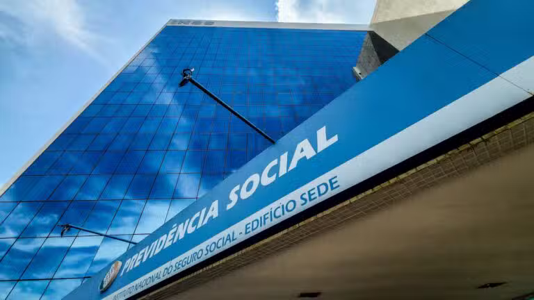 Prédio do INSS previdencia social e aposentadoria