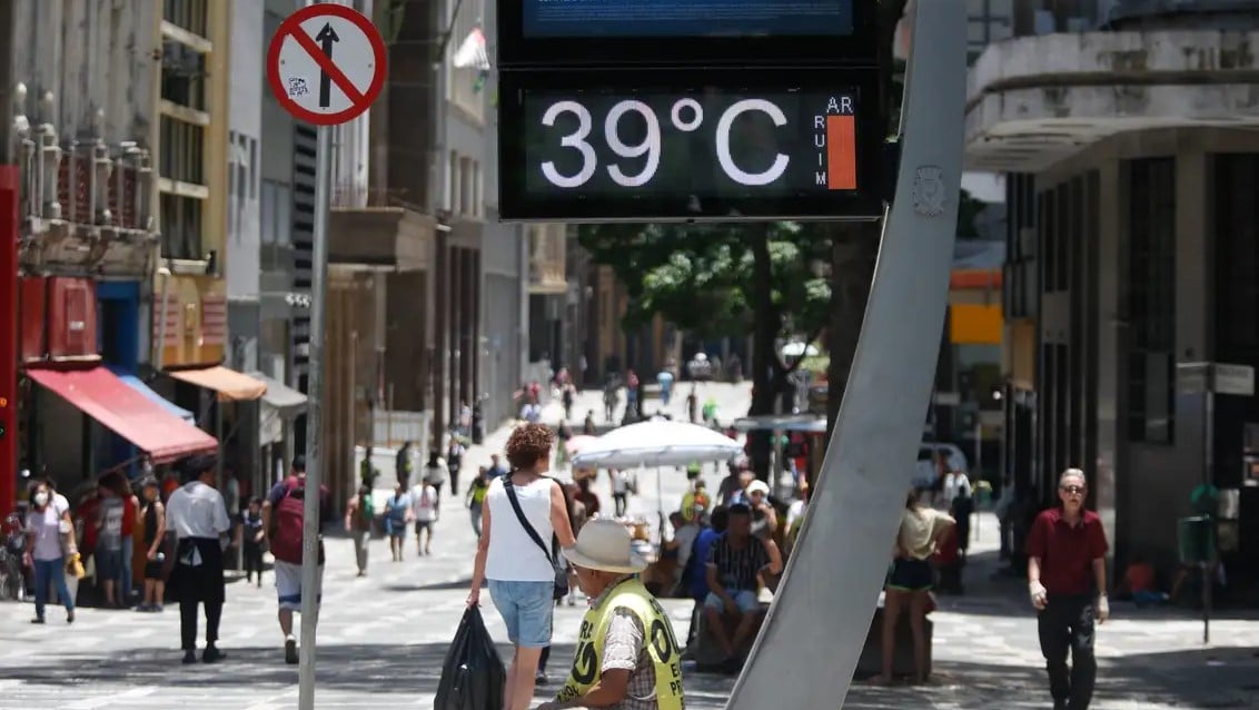 Inmet prevê altas temperaturas em seis estados Brasileiros