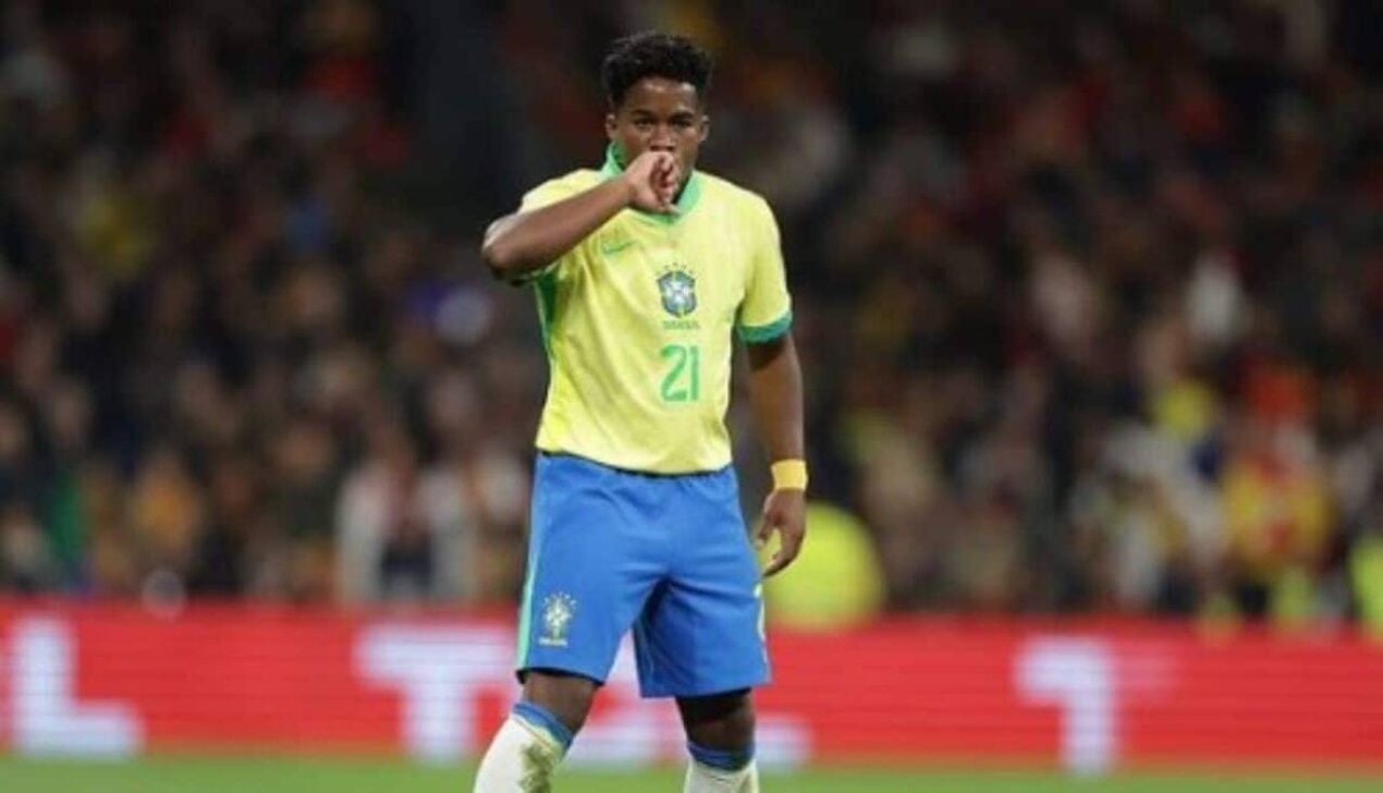 Endrick exibe seu talento na Espanha, porém arbitragem se destaca e Brasil fica no empate em amistoso