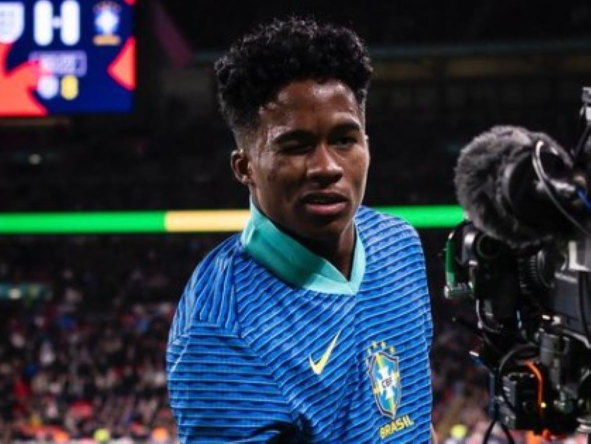 Endrick assegura vitória brasileira sobre a Inglaterra em estreia de Dorival Júnior como técnico