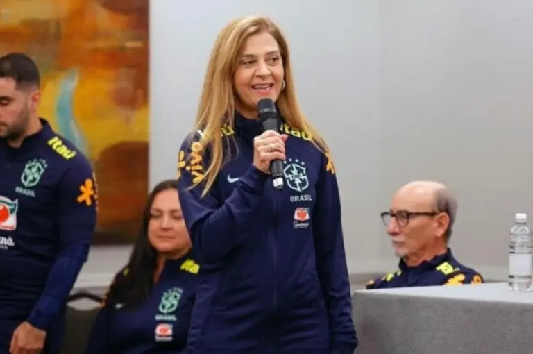 Leila Pereira comenta casos de Daniel Alves e Robinho enquanto CBF mantém silêncio