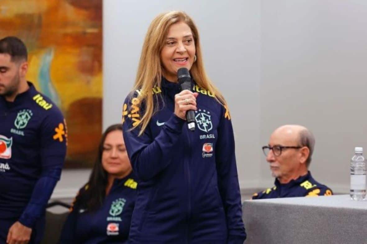 Leila Pereira comenta casos de Daniel Alves e Robinho enquanto CBF mantém silêncio