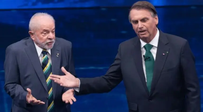 Lula e Bolsonaro