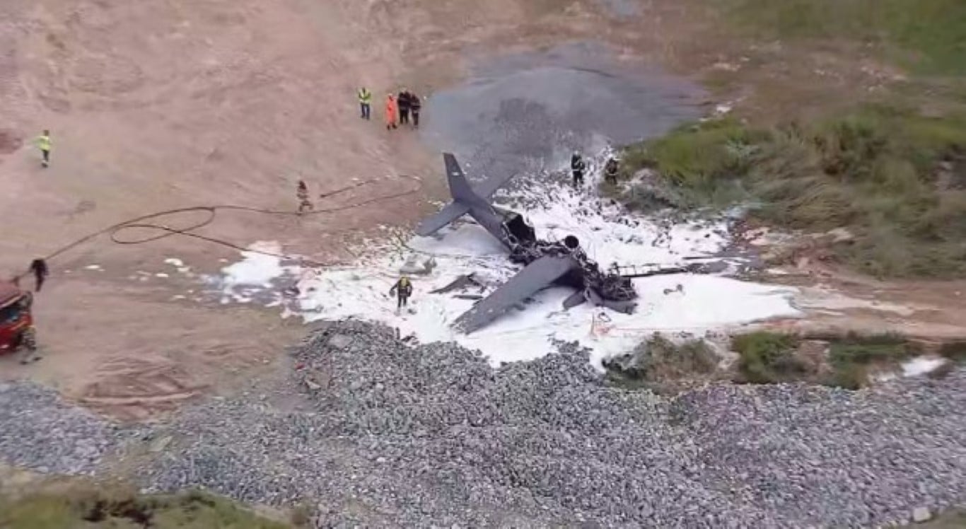 Pampulha queda avião