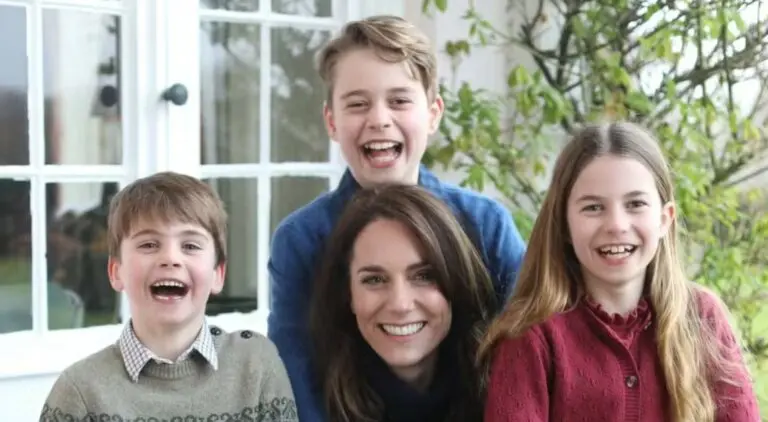 kate middleton e os filhos