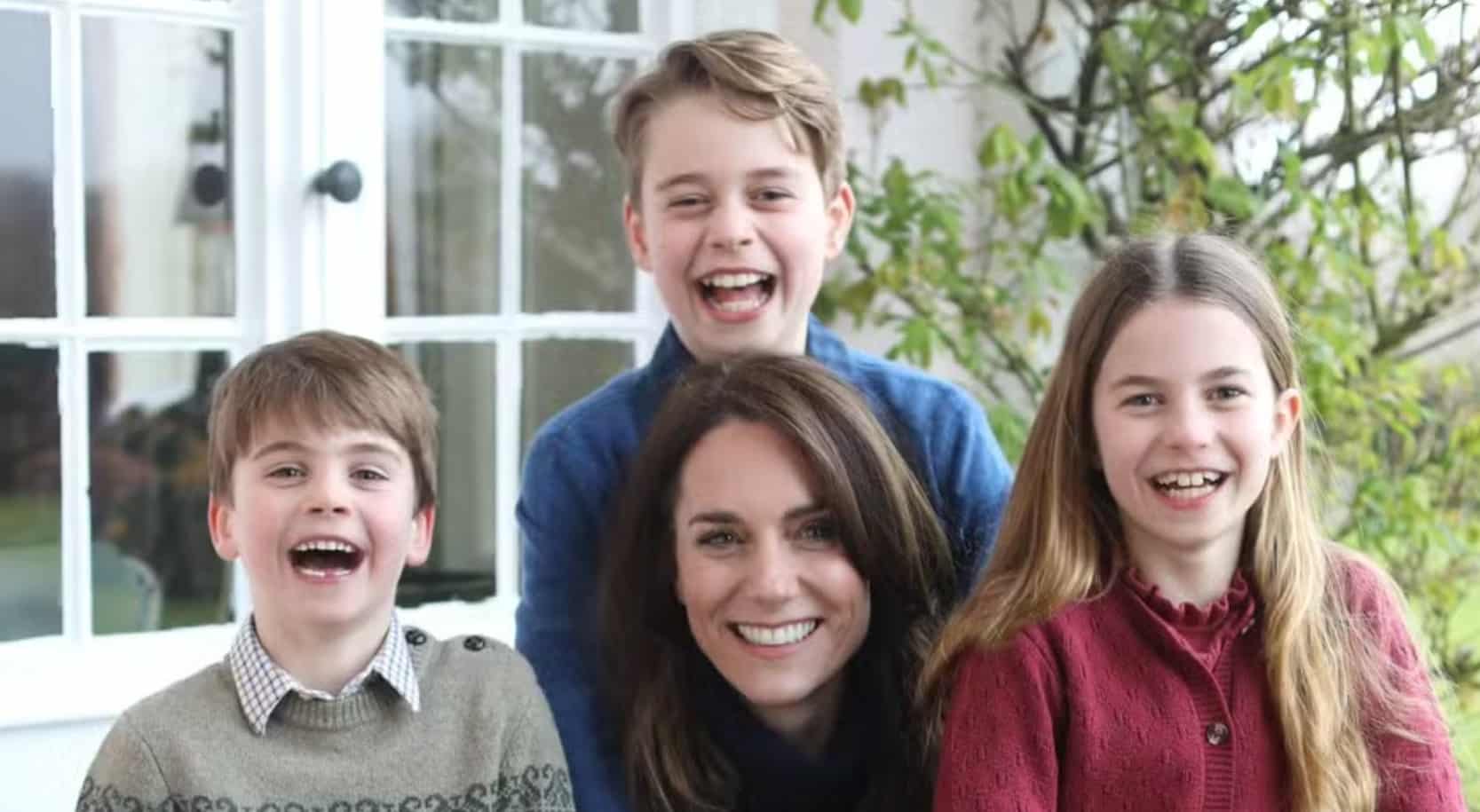 kate middleton e os filhos
