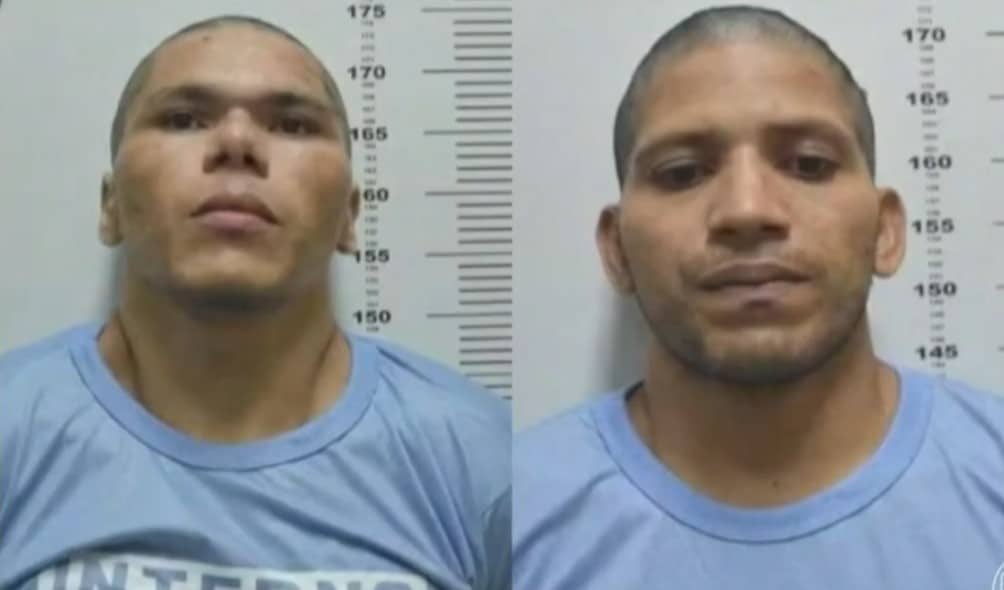 PF prende os dois foragidos do presídio federal de Mossoró