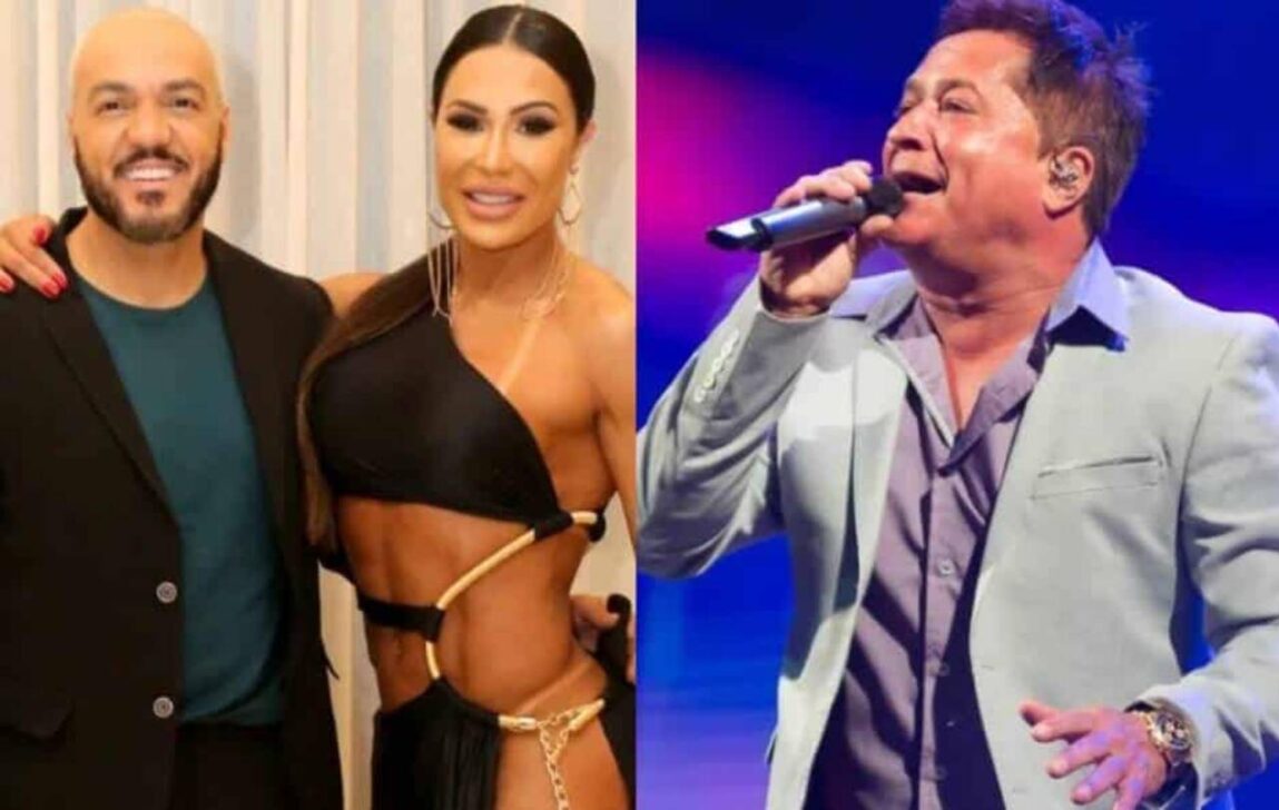 "Ou larga ou aceita pra sempre", diz cantor Leonardo ao Belo sobre Gracyanne