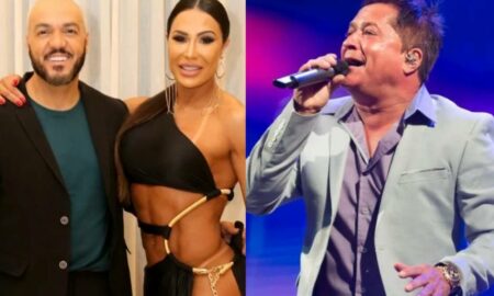 "Ou larga ou aceita pra sempre", diz cantor Leonardo ao Belo sobre Gracyanne