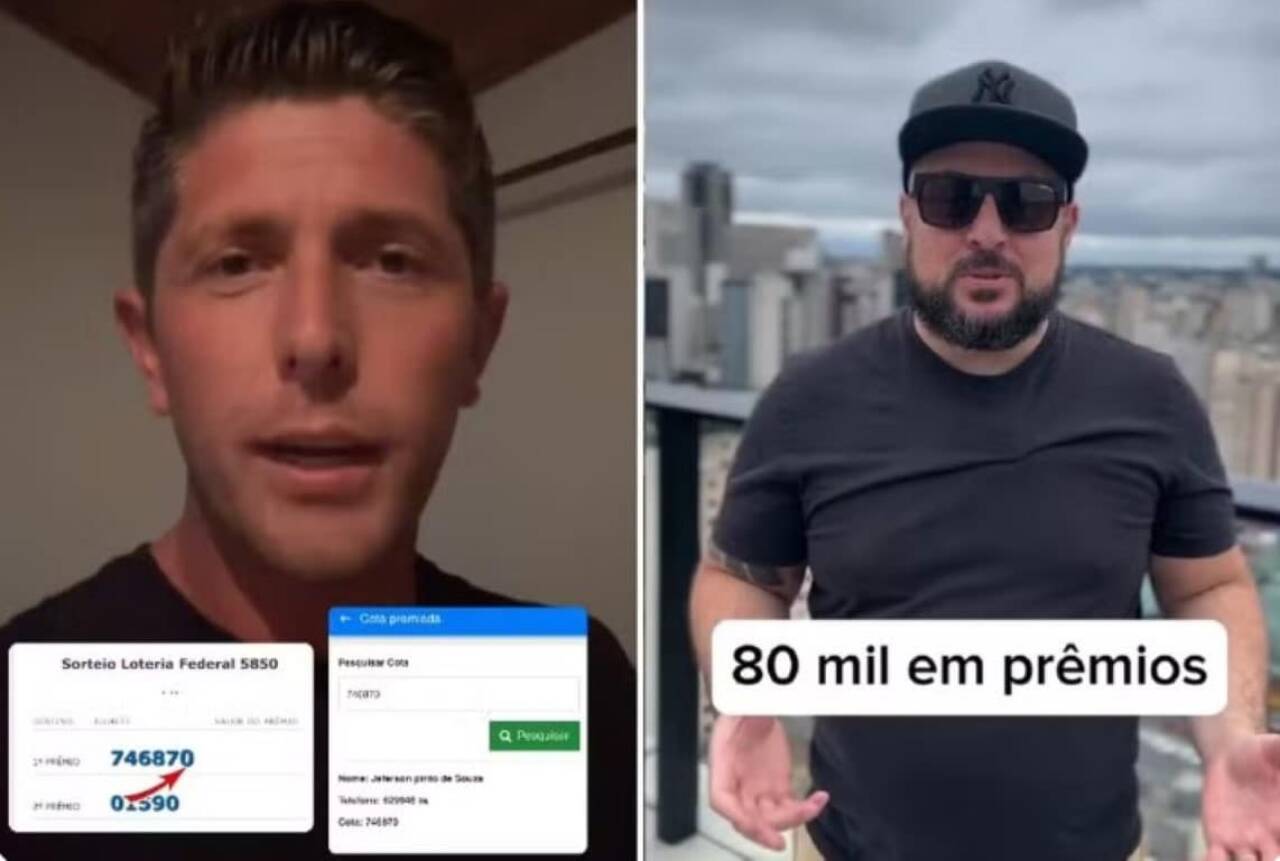 sorteio de influenciadores