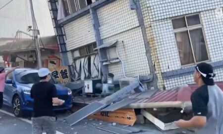 Terremoto de magnitude 7,7 causa devastação em Taiwan: nove mortos e mais de 800 feridos