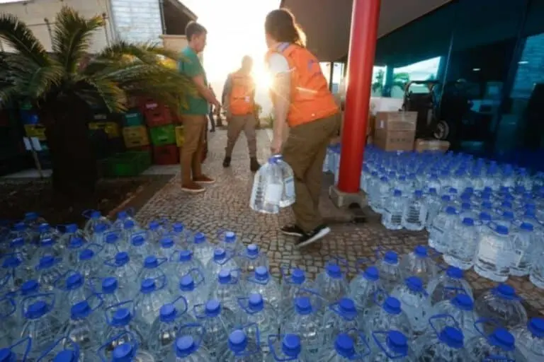 agua no sul