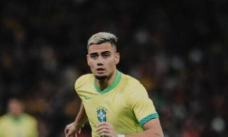 ANDREAS PEREIRA SELEÇÃO BRASILEIRA