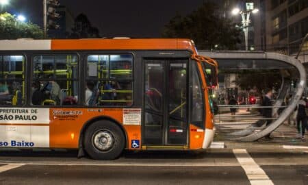 Greve ônibus SP