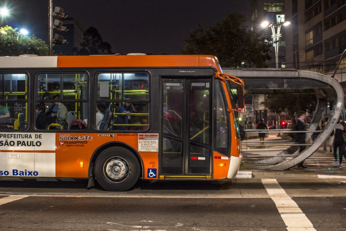Greve ônibus SP