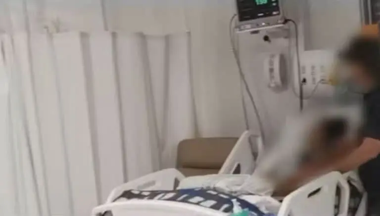 Pai abusa de fila na uti