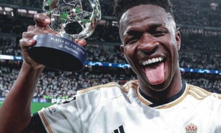 Vinícius Júnior é Eleito o Melhor Jogador da Liga dos Campeões pela UEFA