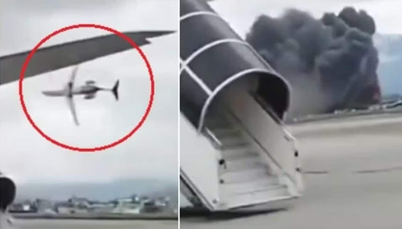 Avião cai no Nepal