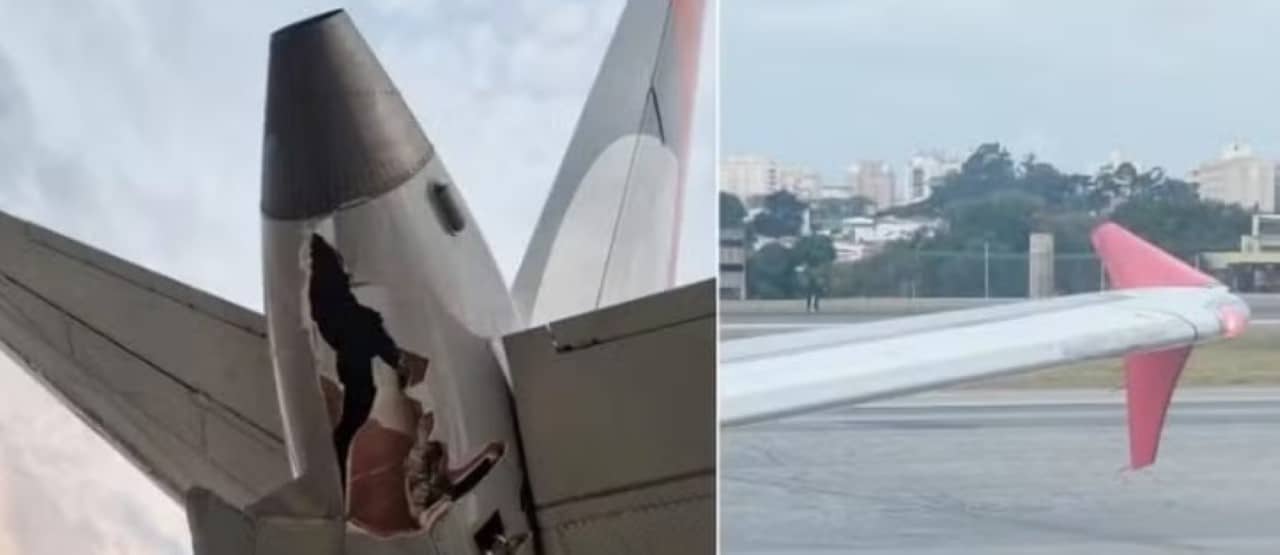 Aviões colidem em Congonhas