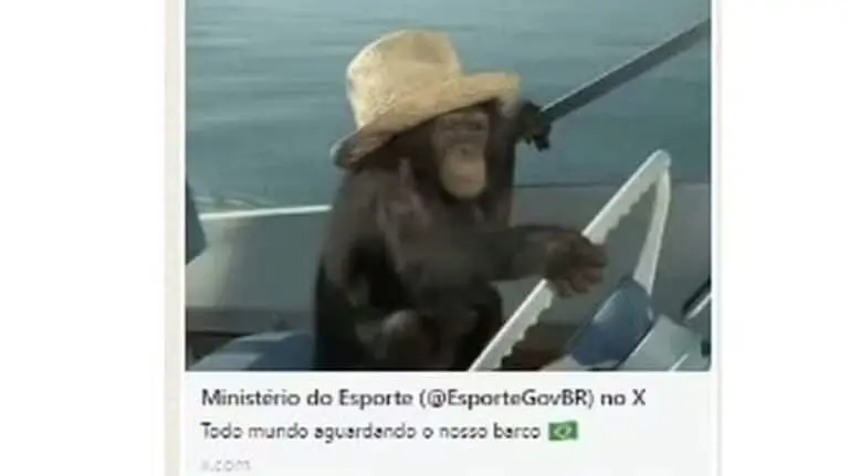 Ministério do Esporte posta foto racista sobre o Brasil na Olimpíadas de Paris