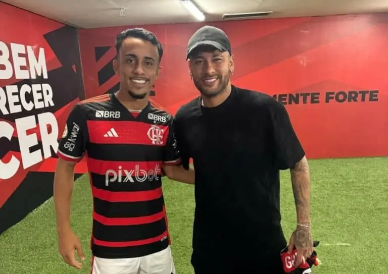 Matheus gonçalves e Neymar