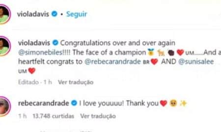 Rebeca Andrade Viola Davis